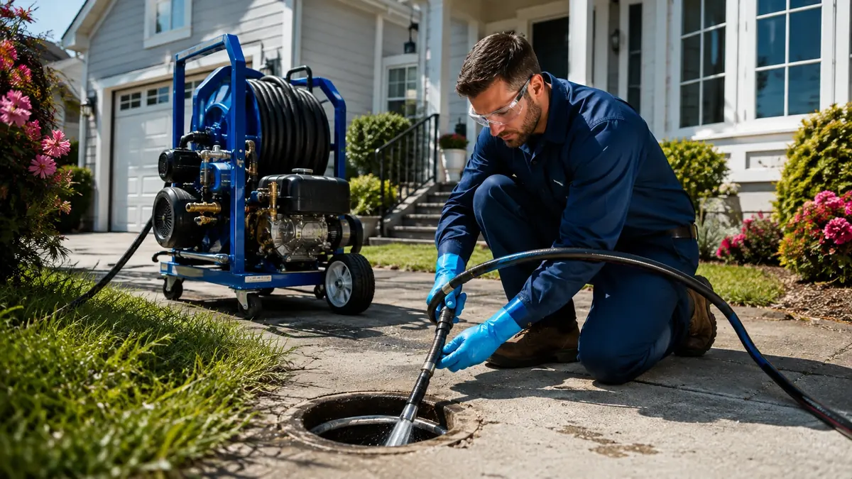Residential Hydro Jet Drain Cleaning in Poway